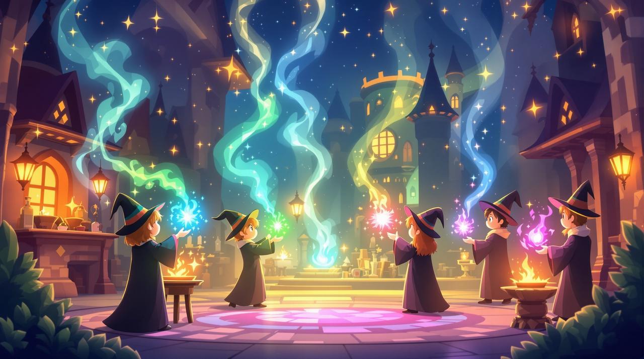 韩国短剧作品 - 《魔法学院日常》